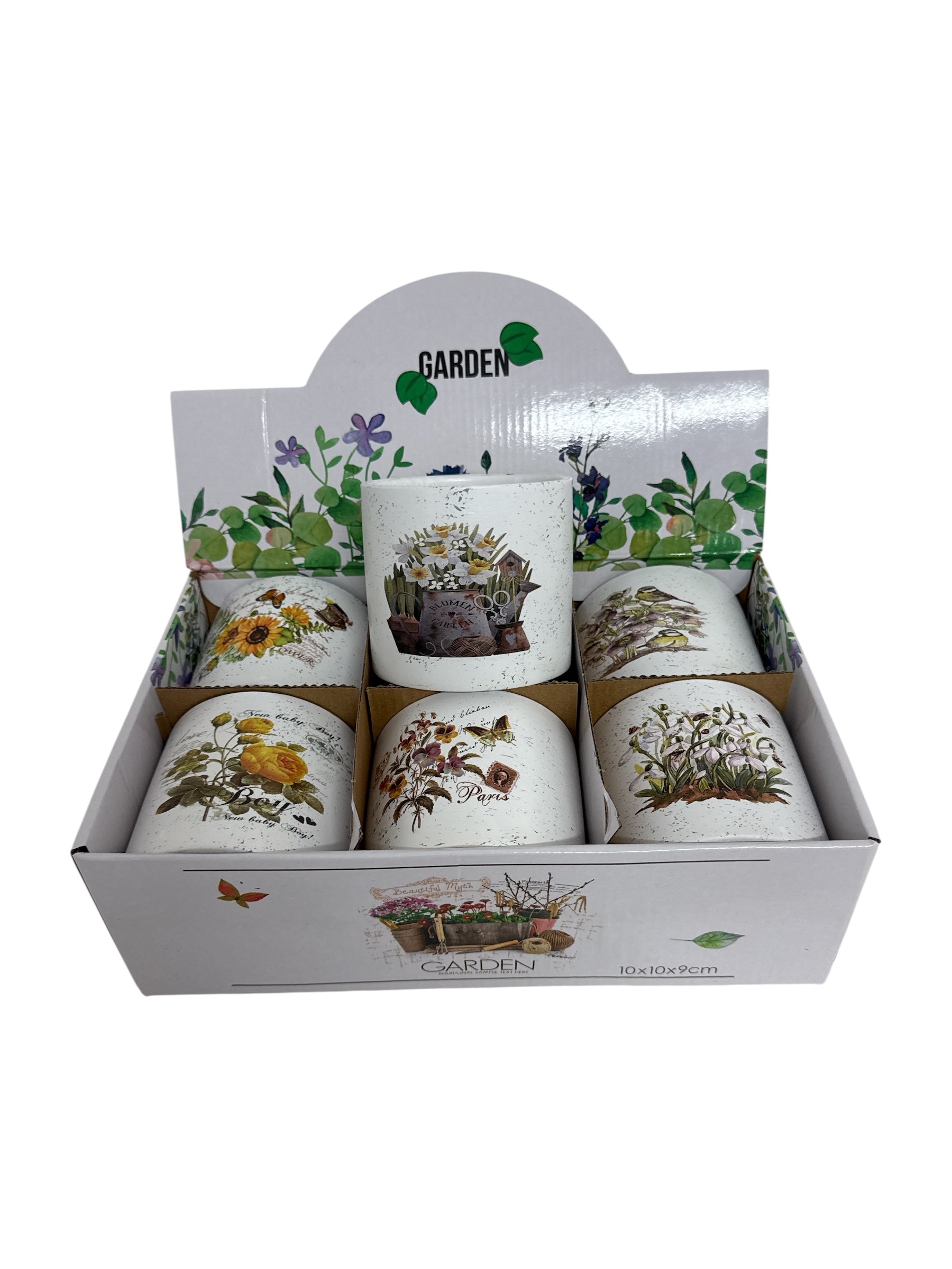 Ghiveci Din Ceramica 6/Set Model 007