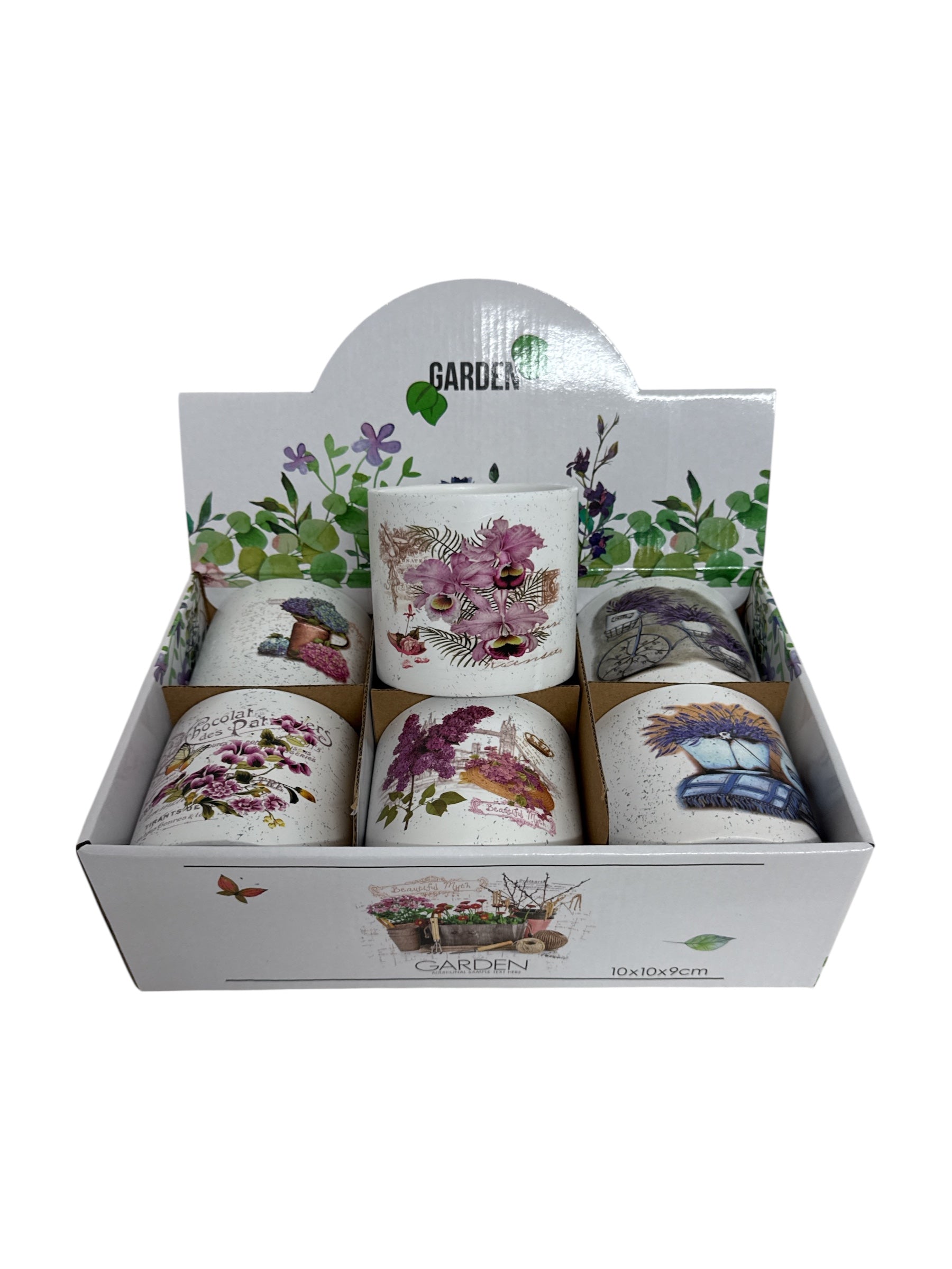 Ghiveci Din Ceramica 6/Set Model 009