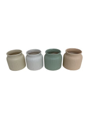 Ghivece Din Ceramica Forma Borcan 8/Set
