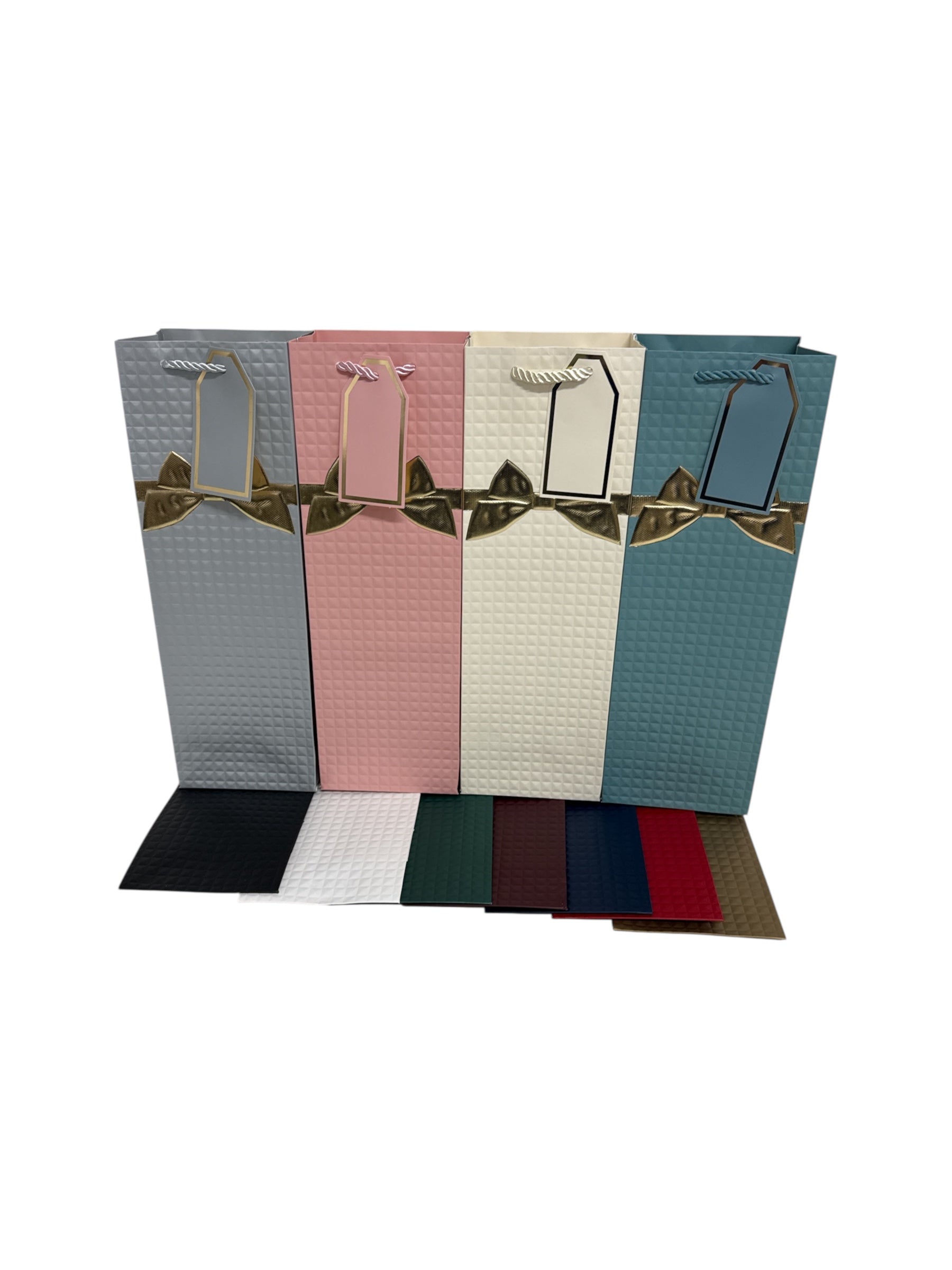 Pungi Cadou Pentru Sticla Cu Funda Maro12/set