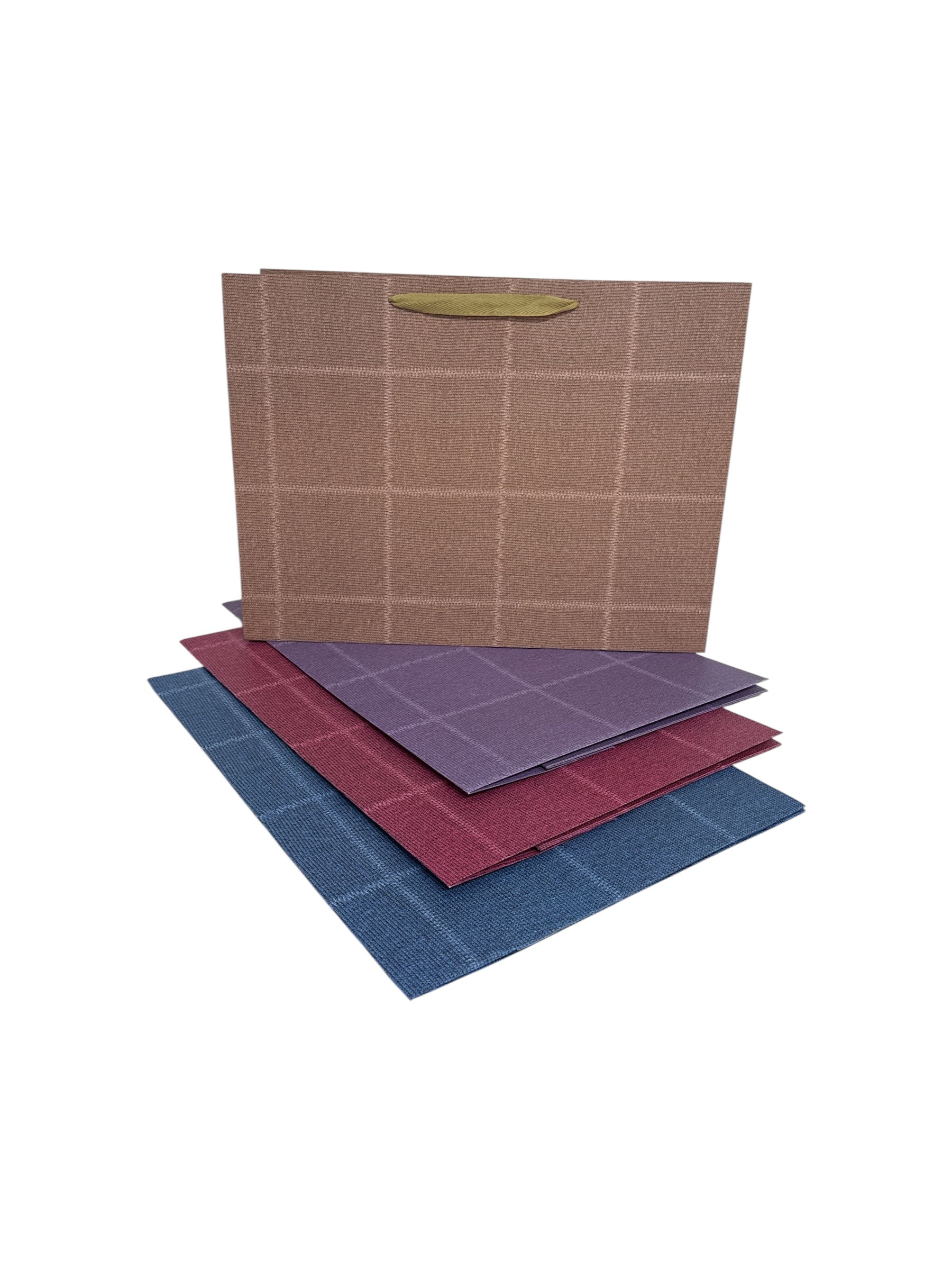 Pungi Pentru Cadou Cu Patrate 12/Set