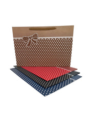 Pungi Pentru Cadou Model Floral Geometri 12/Set