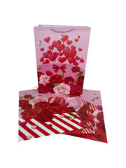 Pungi Pentru Cadou Cu Trandafiri 12/Set