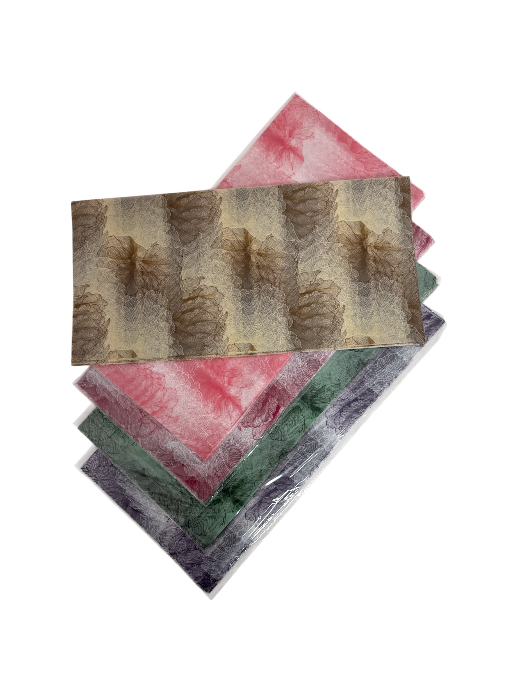 Ambalaje Din Plastic Model Floral 20/Set