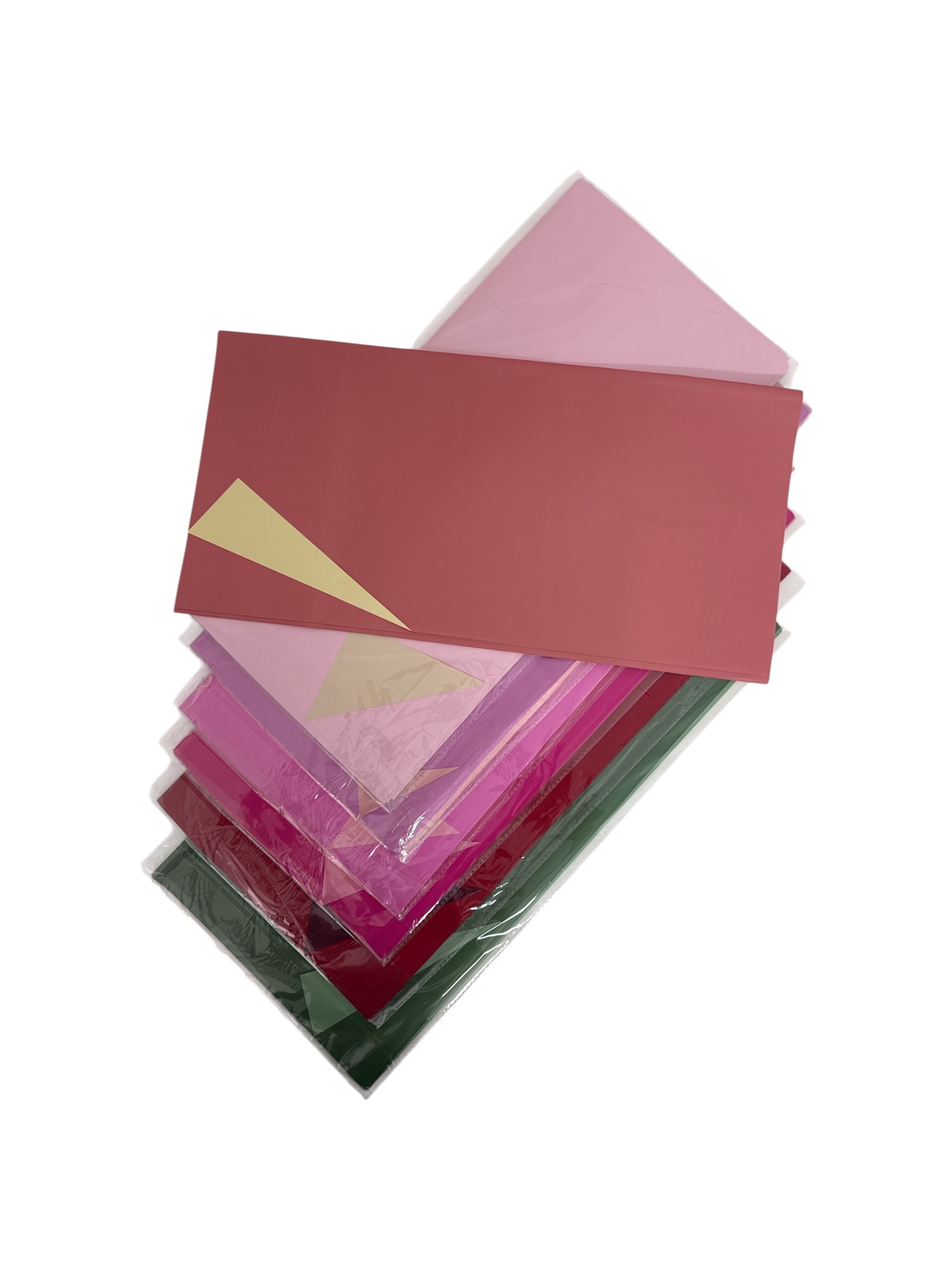 Ambalaj Din Plastic Uni In Doua Culori 20/Set