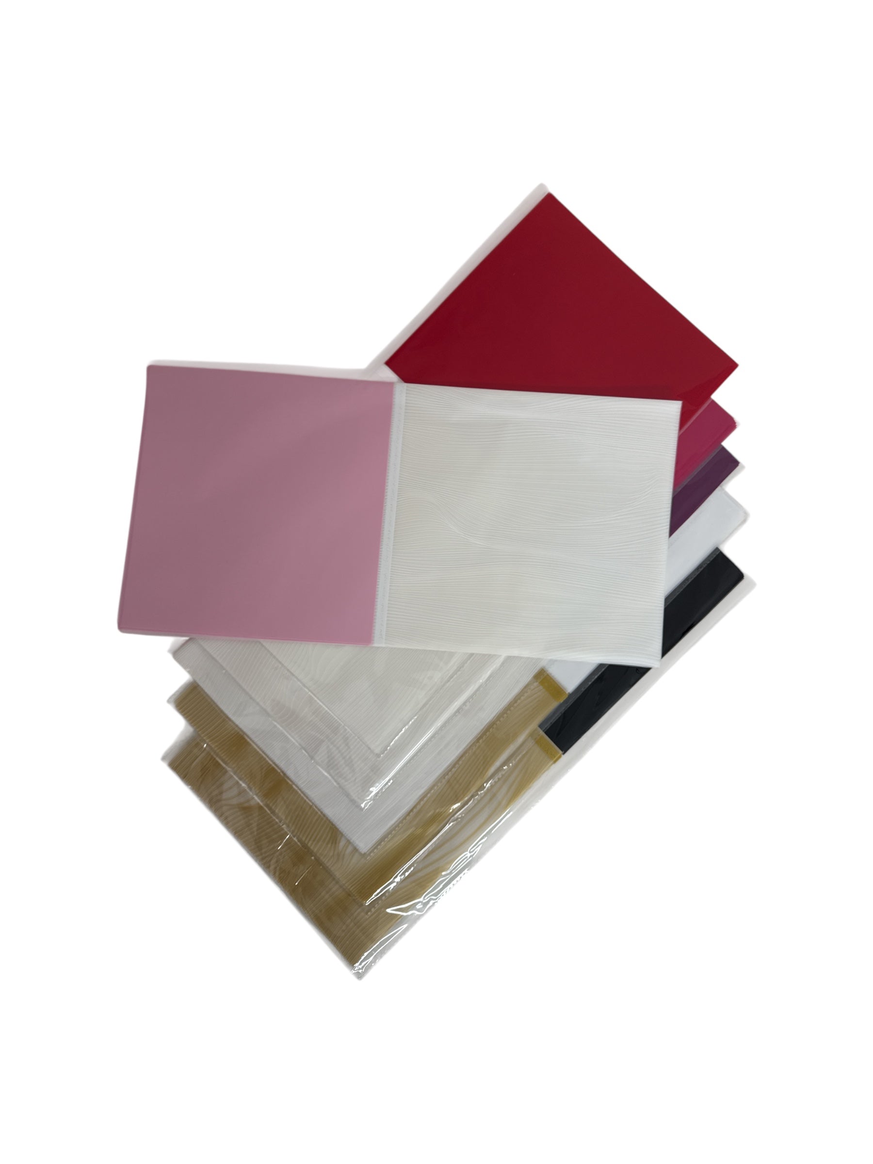 Ambalaje Din Plastic Jumatate Culoare 20.Set