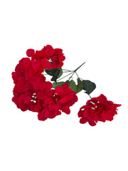 Flori Artificiale Buchet Hortensie 5 Flori Rosu