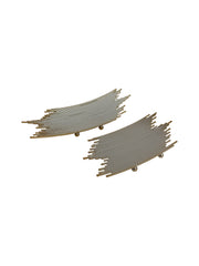Platouri Metalice Pentru Candy Bar Auriu 2/Set
