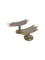 Suport Pentru Candy Bar Metalice Auriu 2/Set