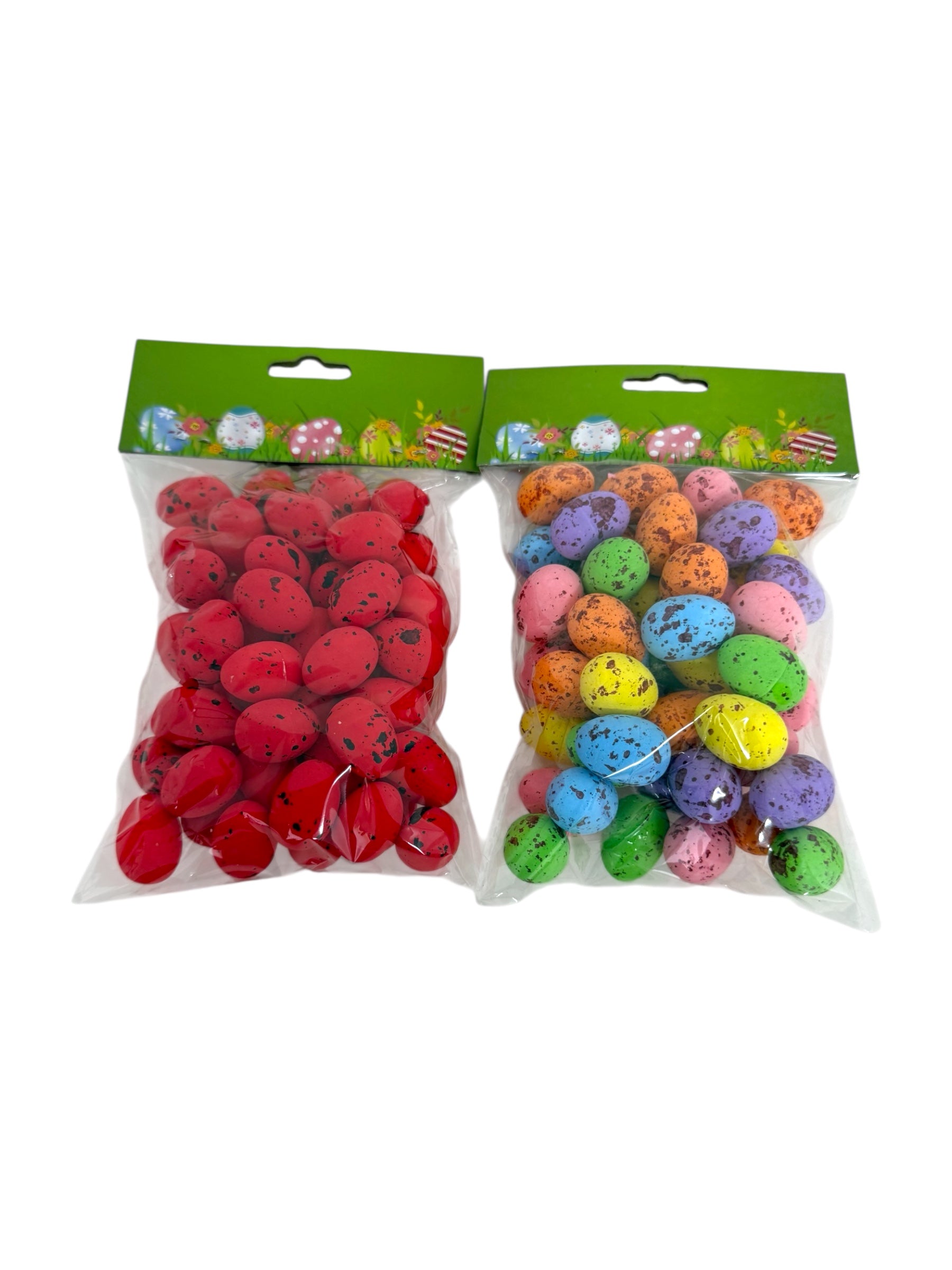 Decoratiune Paste Oua Rosii 50/Set