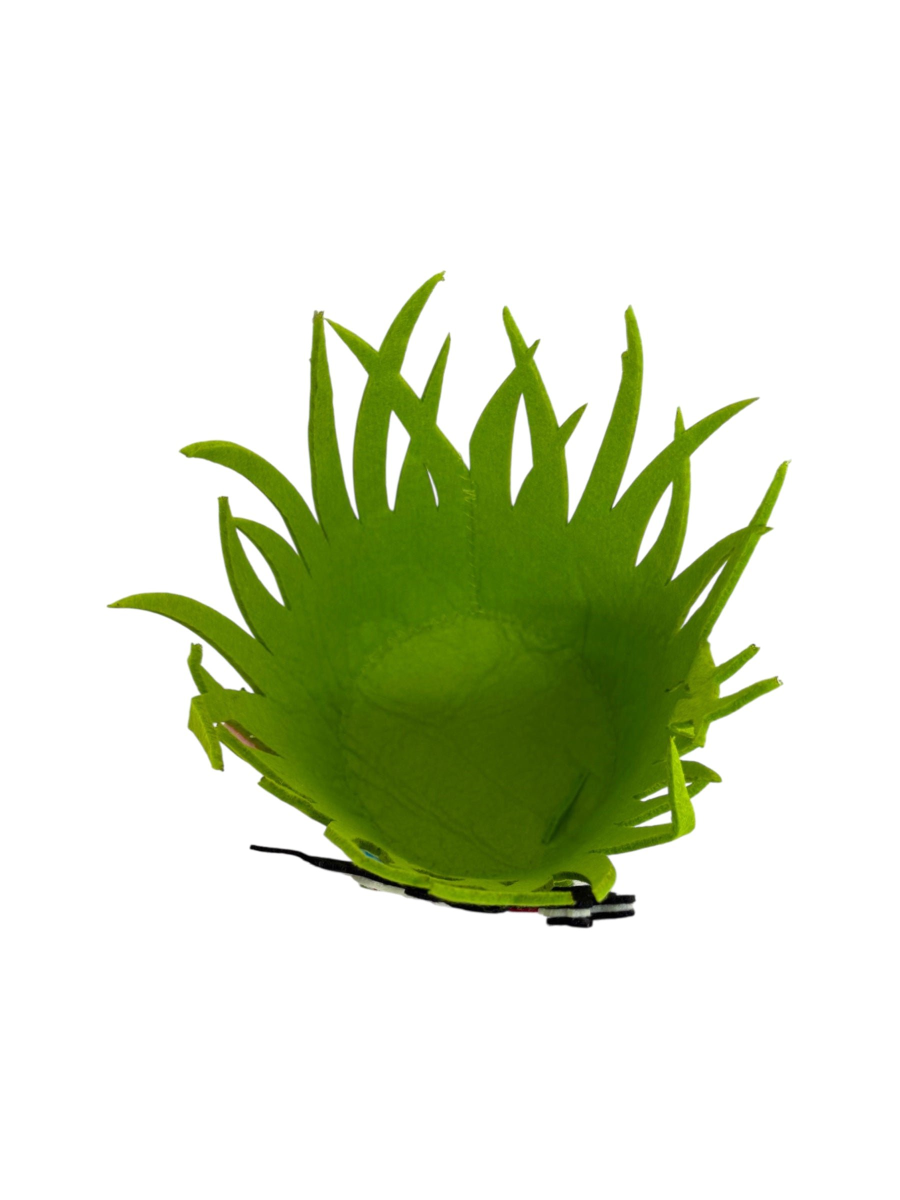 Cos Paste Din Fetru Forma Rotunda Accesorizat Cu Figurina