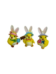 Figurine De Paste Puisori Cu Urechi Iepure 3/Set