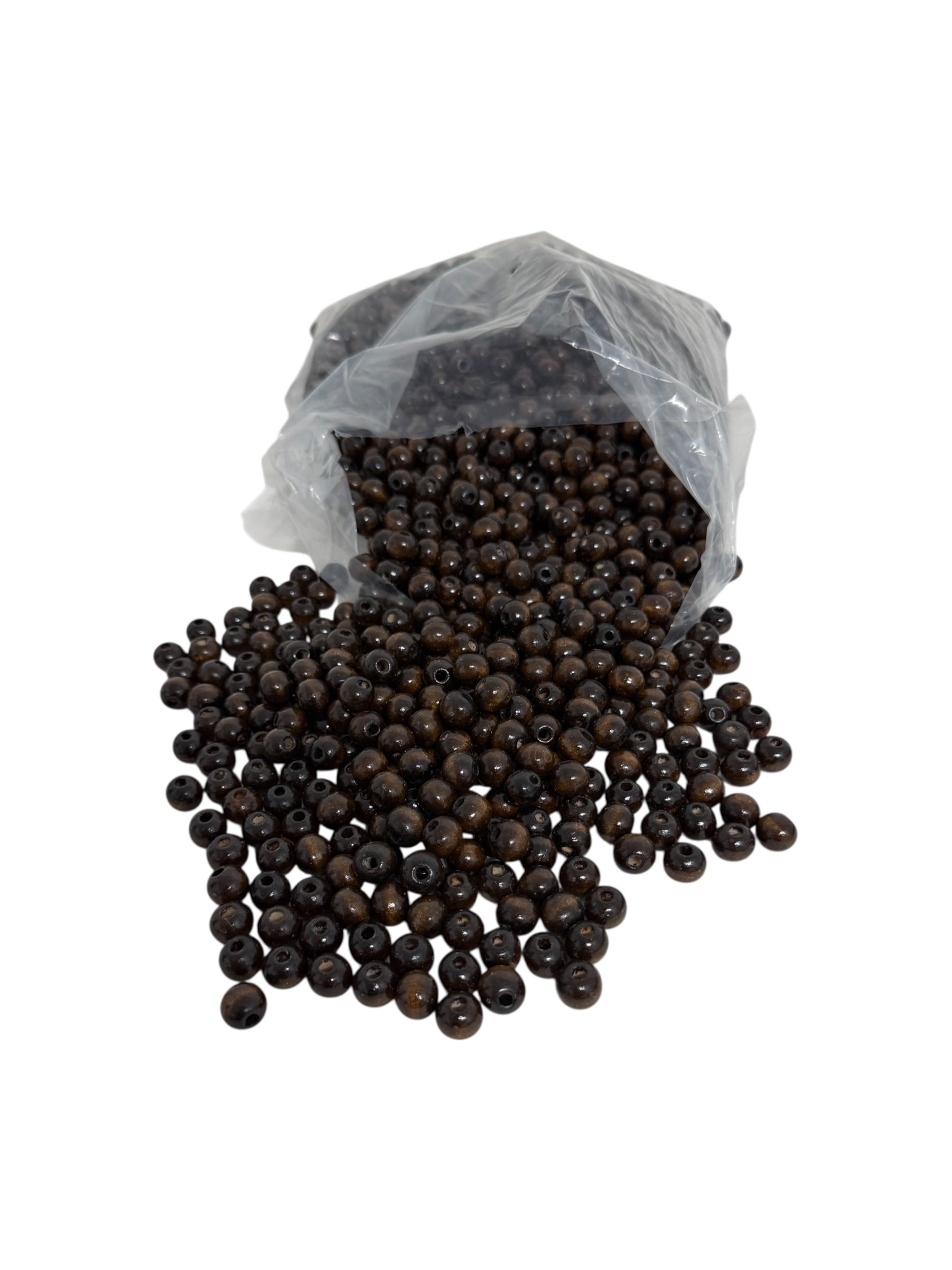 Margele Din Lemn Nuante De Maro