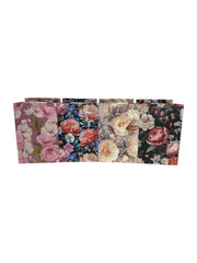 Pungi Pentru Cadou Cu Fundul Lat Florale 12/Set