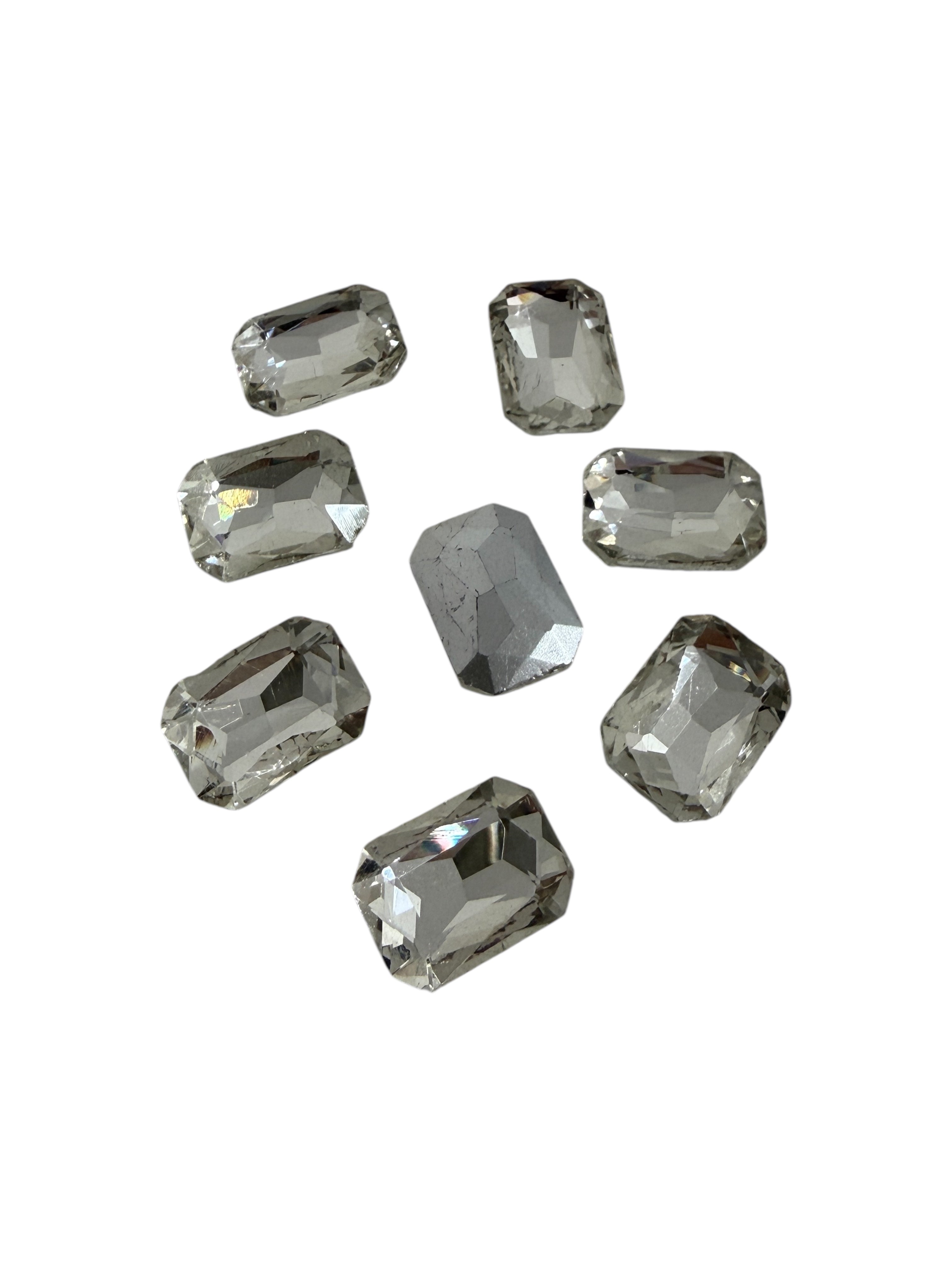 Margele Din Cristal Dreptunghiulare 100/Set