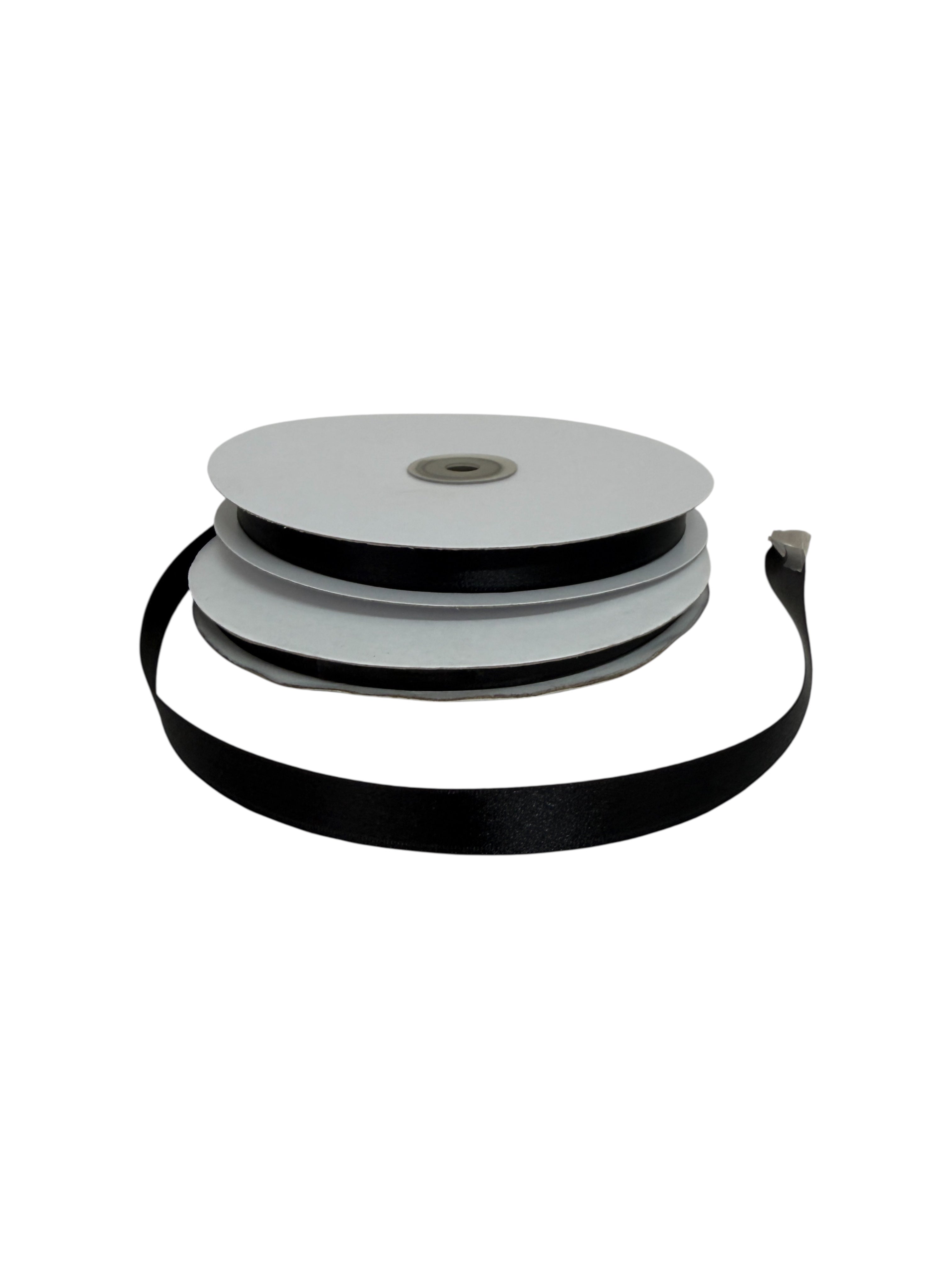 Panglica Satin Negru 50 M