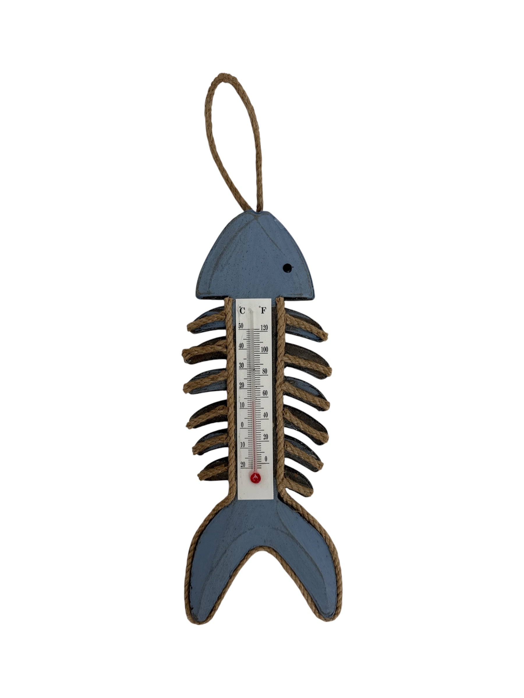 Decoratiune Marina Schelet De Peste Cu Termometru
