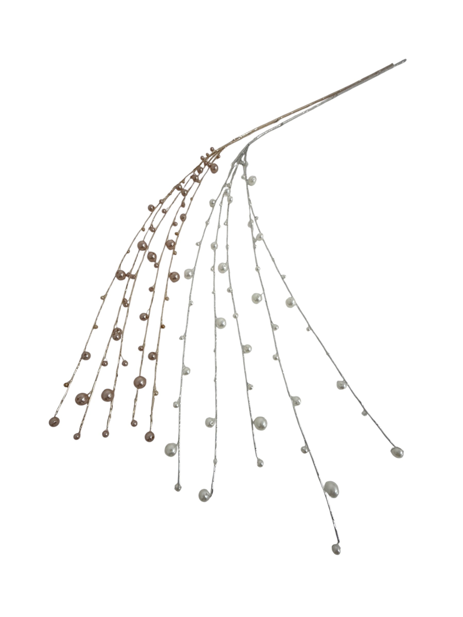 Crengi Decorative Curgatoare Din Perle Plastic