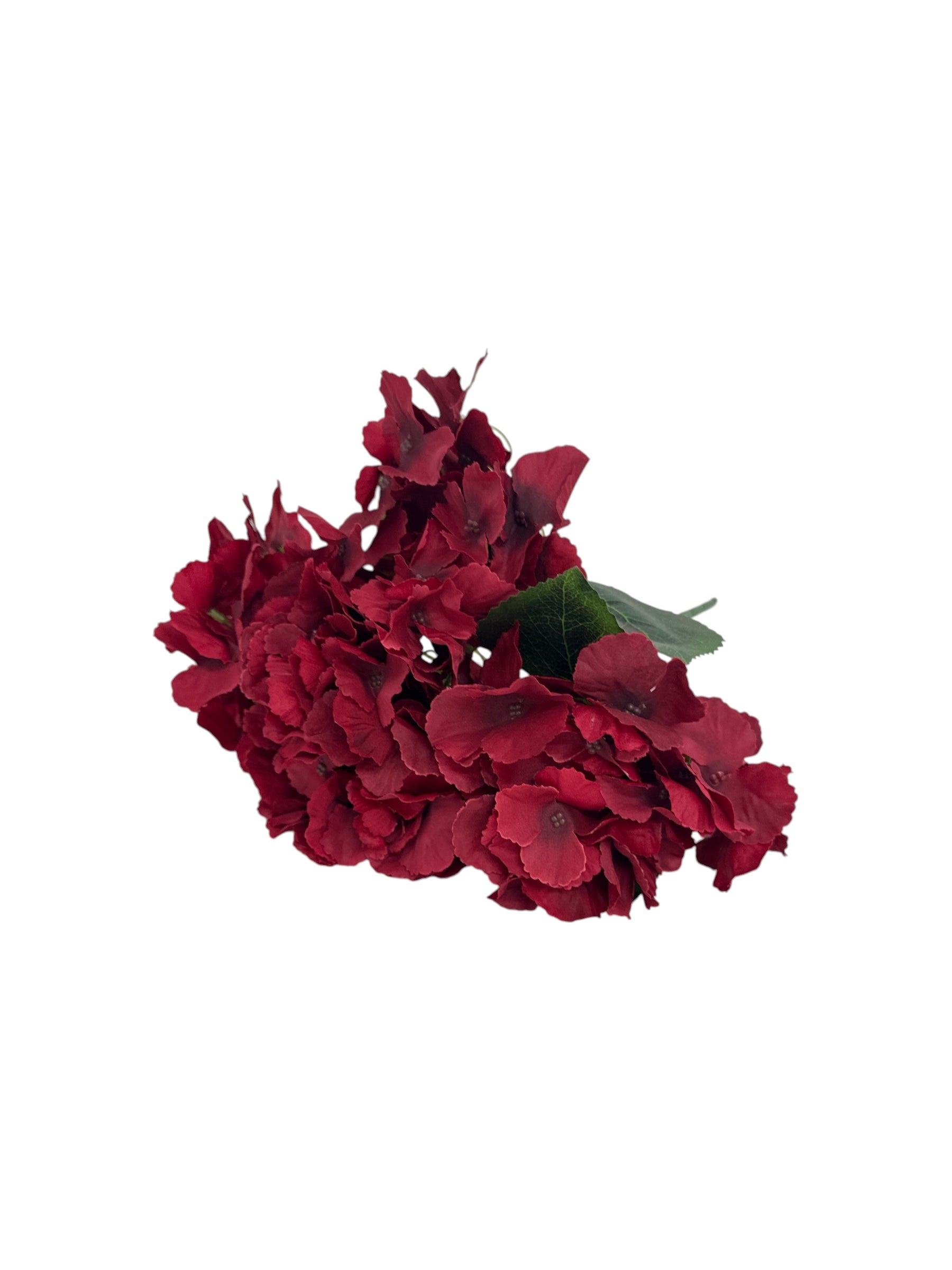Flori Artificiale Buchet Hortensie 5 Flori Grena