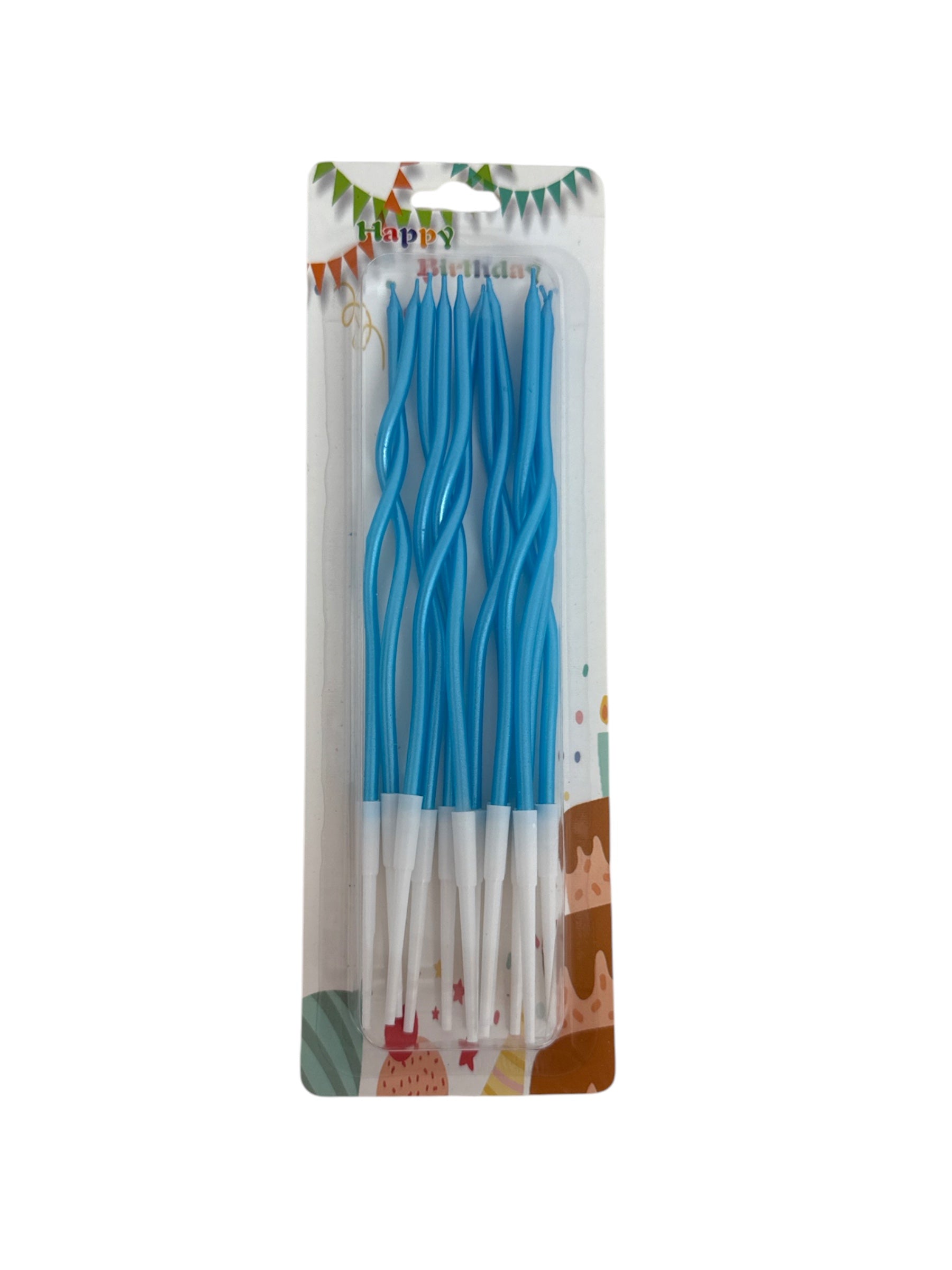 Lumanari Pentru Tort Spiralate 12/Set