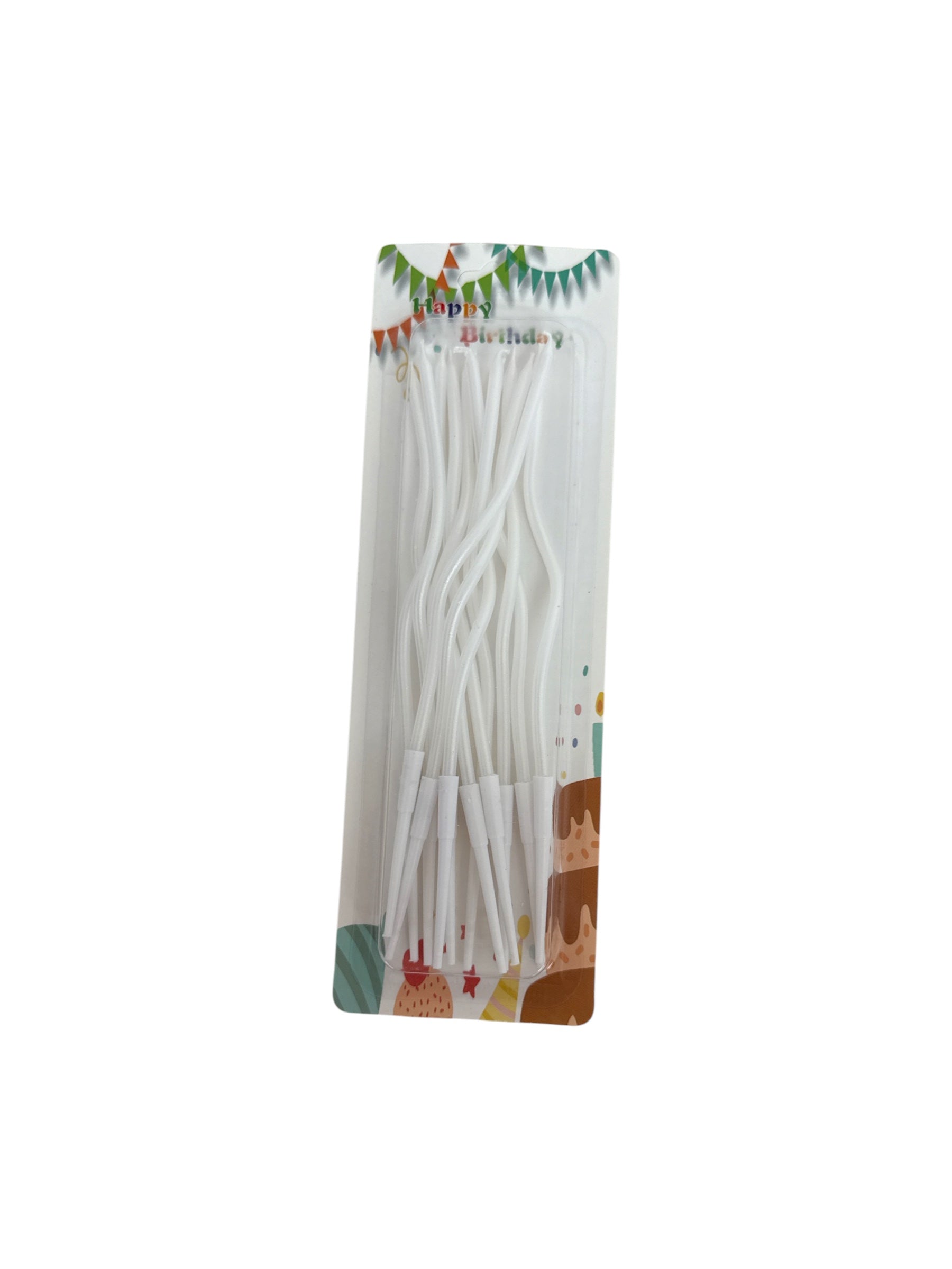 Lumanari Pentru Tort Spiralate 12/Set