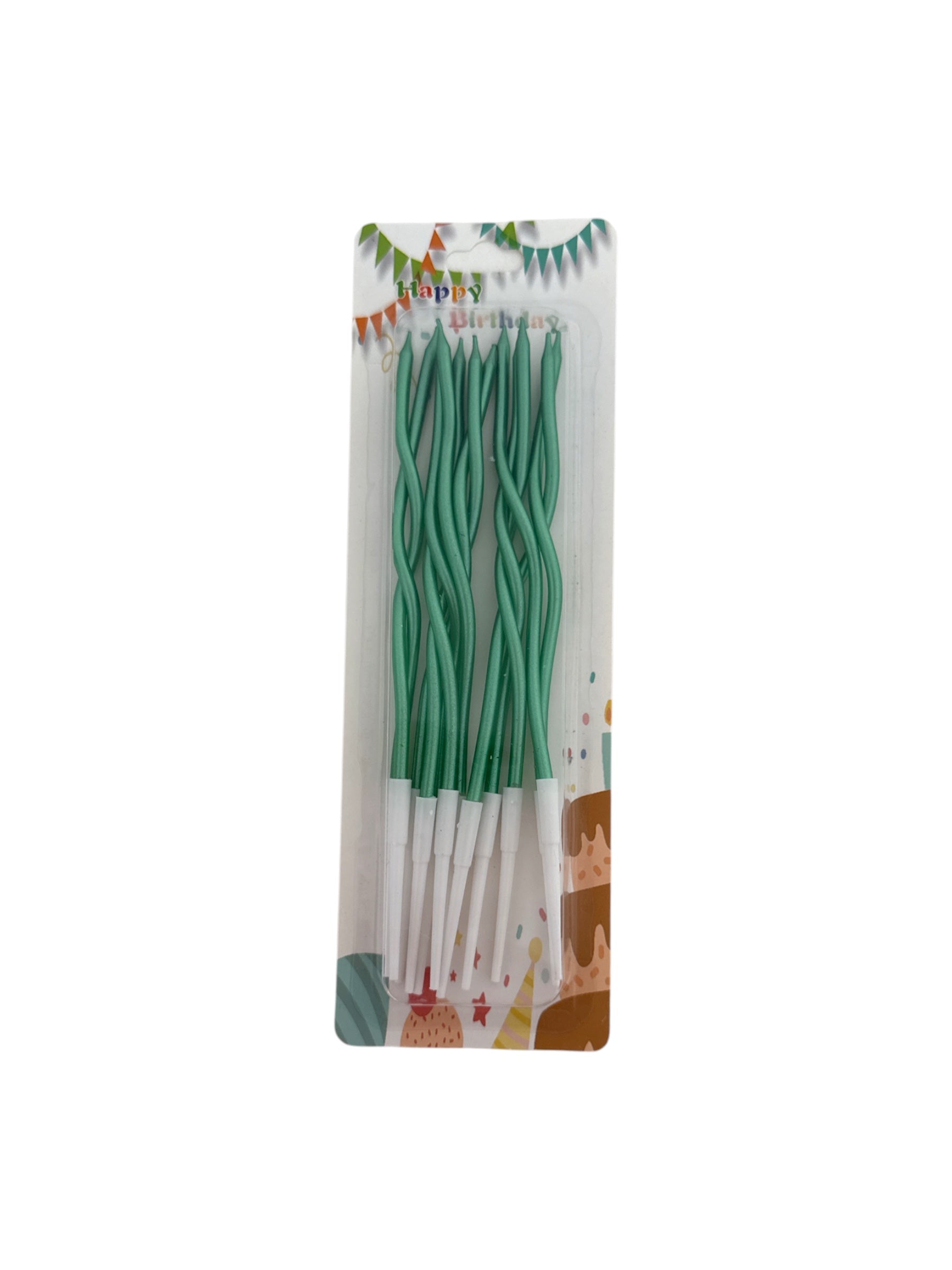 Lumanari Pentru Tort Spiralate 12/Set