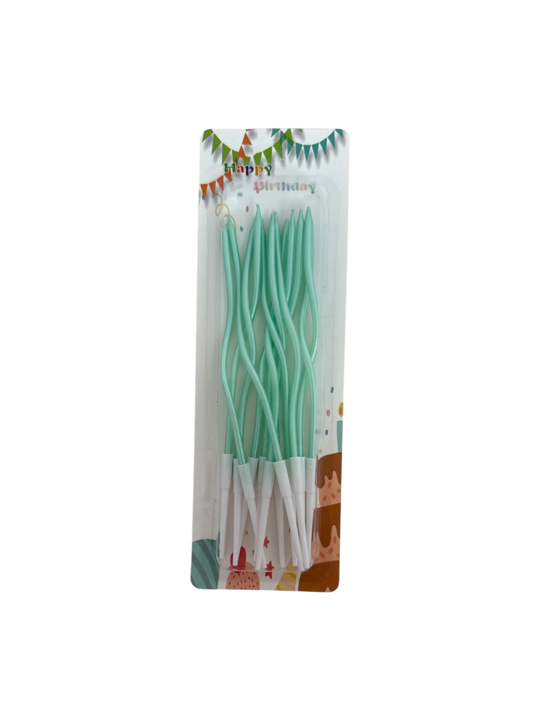 Lumanari Pentru Tort Spiralate 12/Set