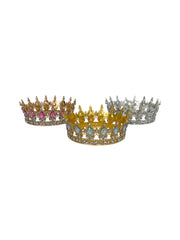 Coronite Din Metal Cu Stras Mare