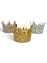 Coronite Din Metal Cu Strasuri