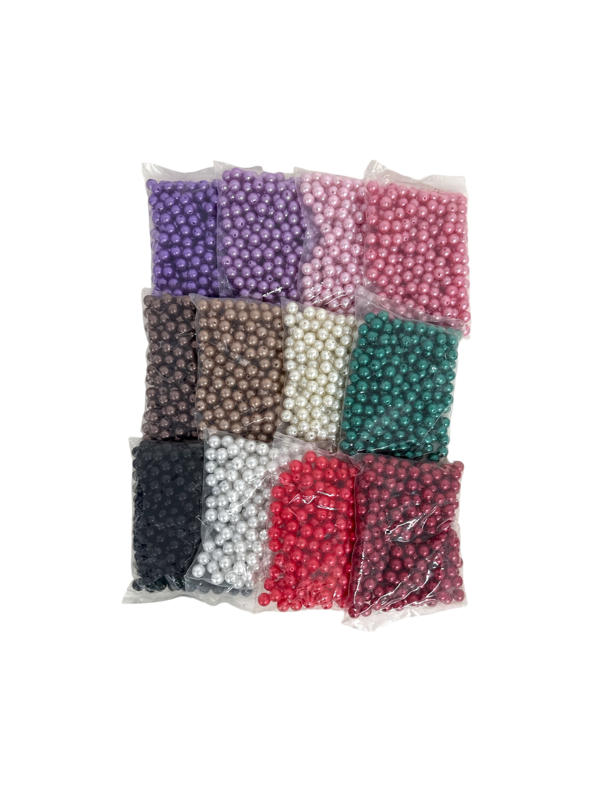 Margele Plastic Perle 6 Mm