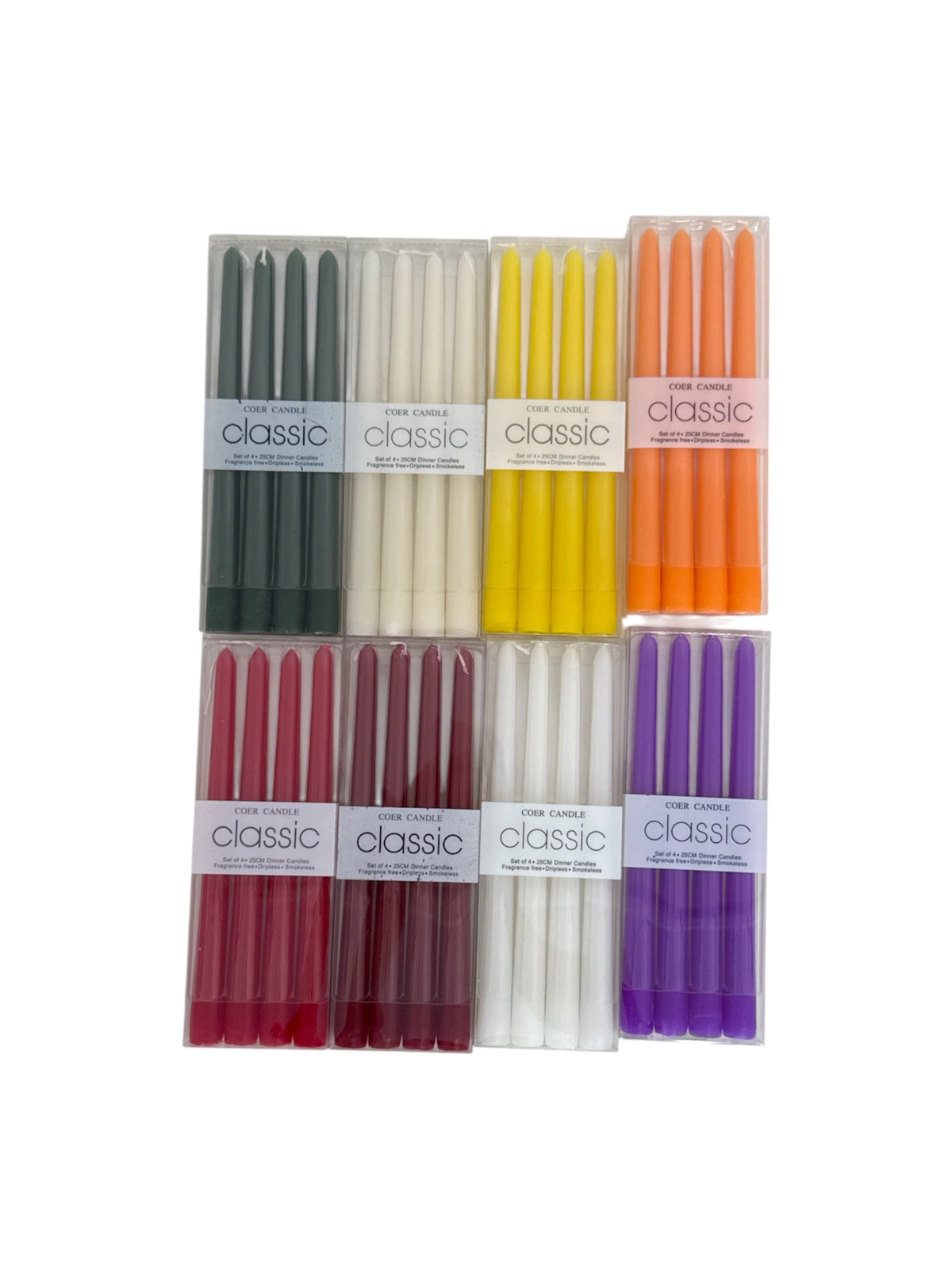 Lumanari Conice 4/Set
