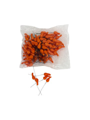 Mini tărtăcuțe din plastic cu șărmu­liță pentru înfipt