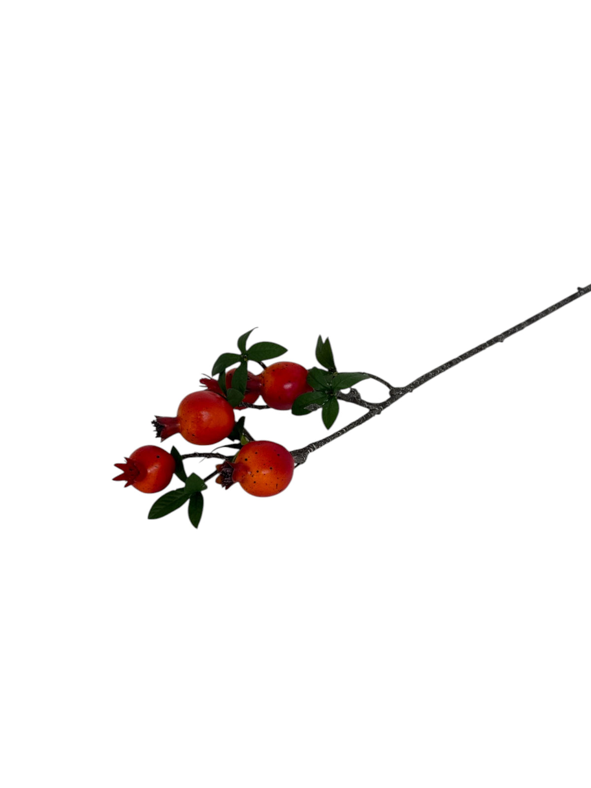 Creangă cu Rodii Artificiale – Ramură Decorativă cu Fructe