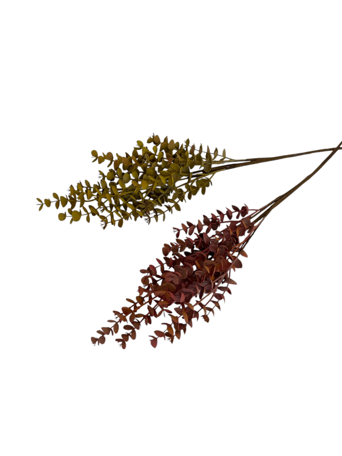 Buchet Eucalipt Artificial din Plastic – Culorile Toamnei
