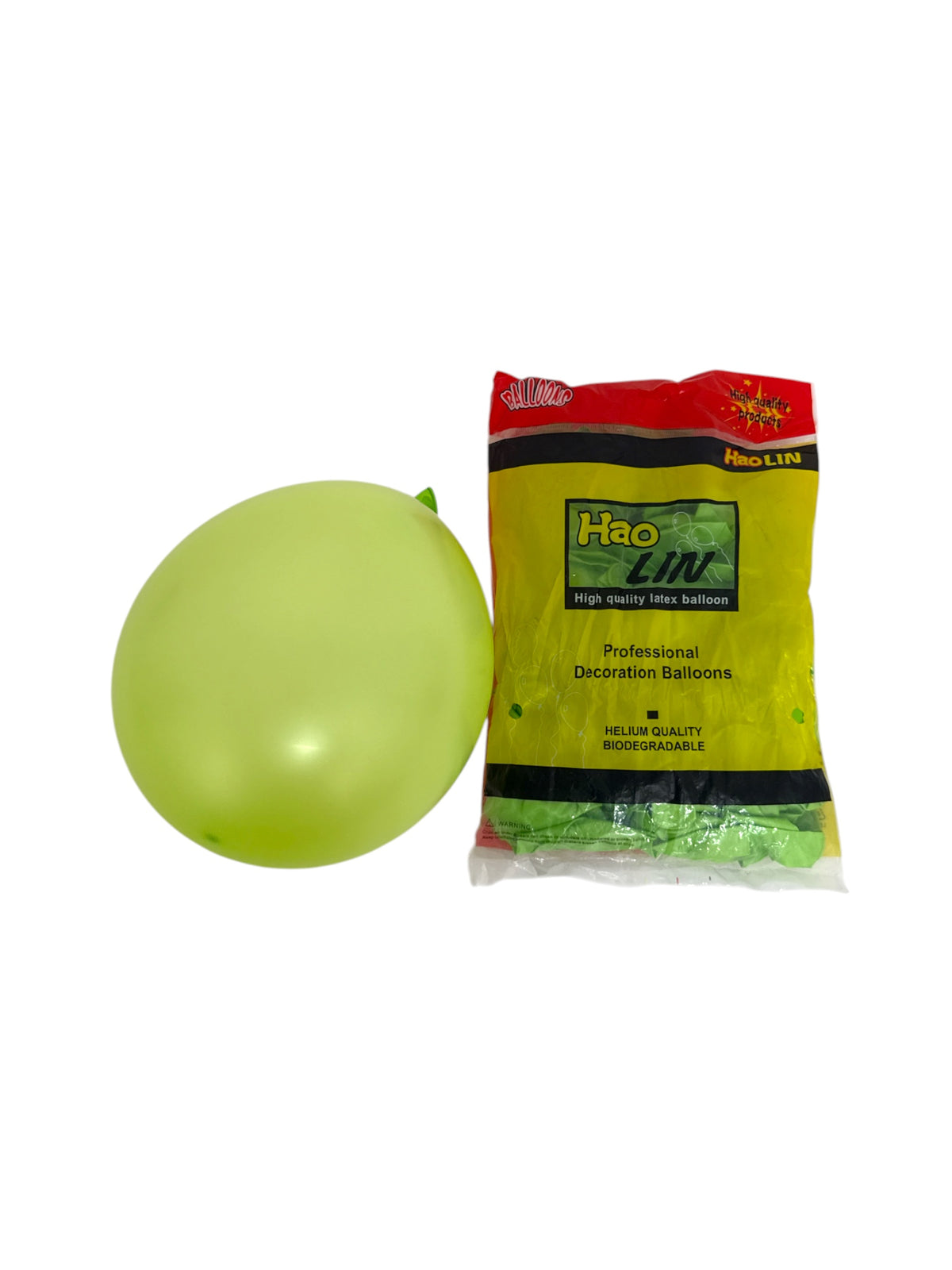 Baloane Din Latex Mate Verde Praz