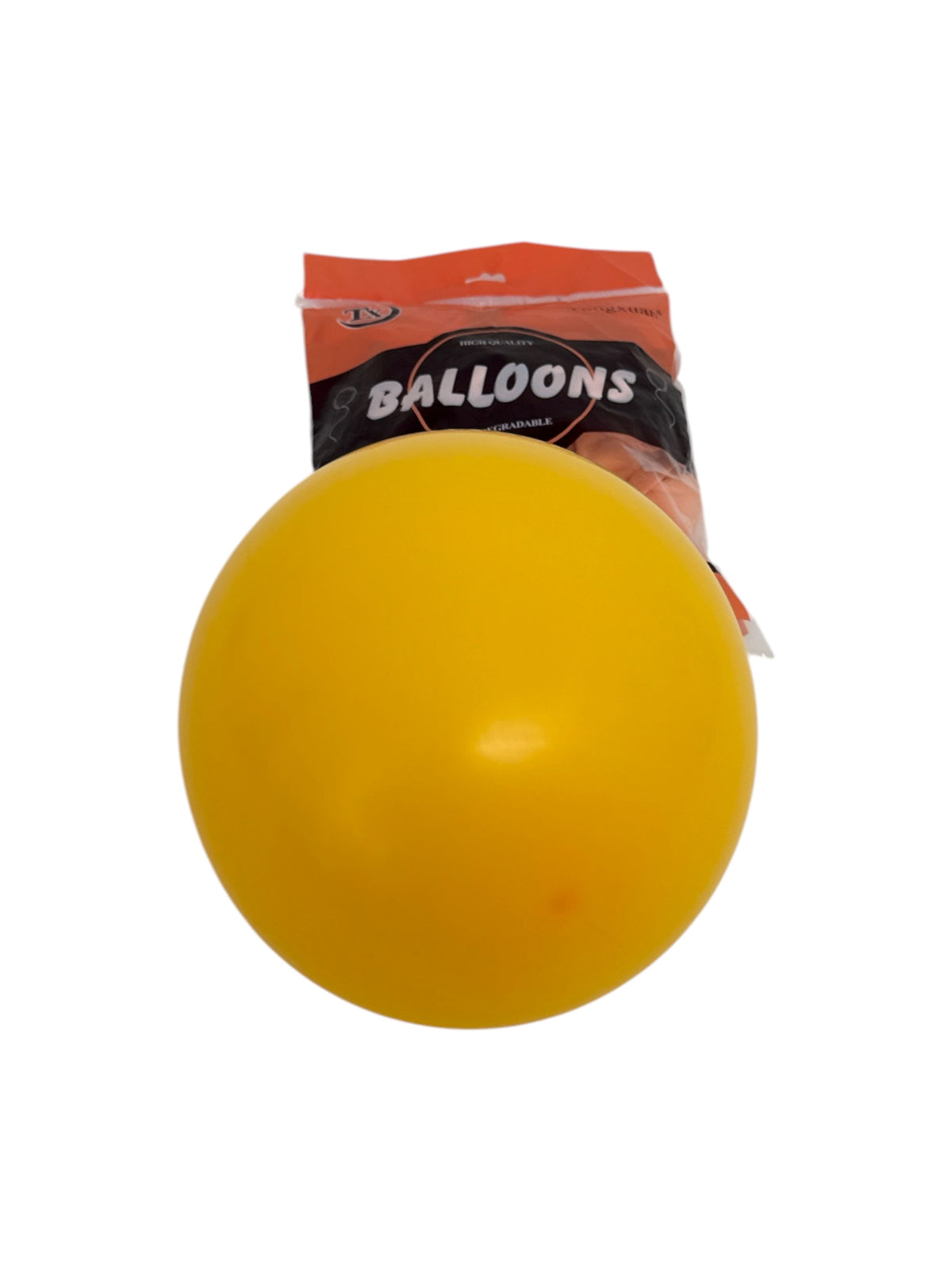 Baloane Din Latex Mate Portocaliu-Galben