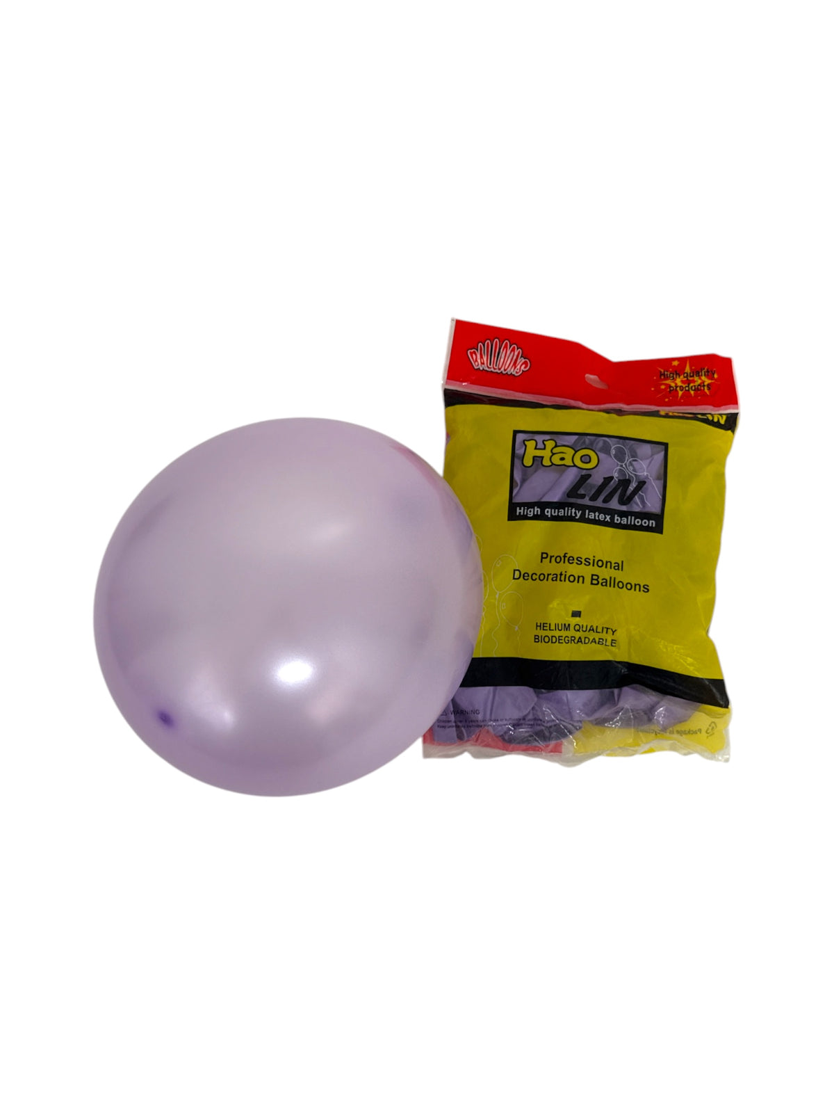 Baloane Din Latex Sidefate 100/Set Lila 12 Inch