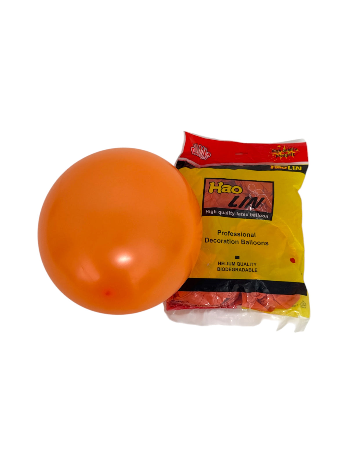 Baloane Din Latex Sidefate 100/Set Portocaliu 12 Inch