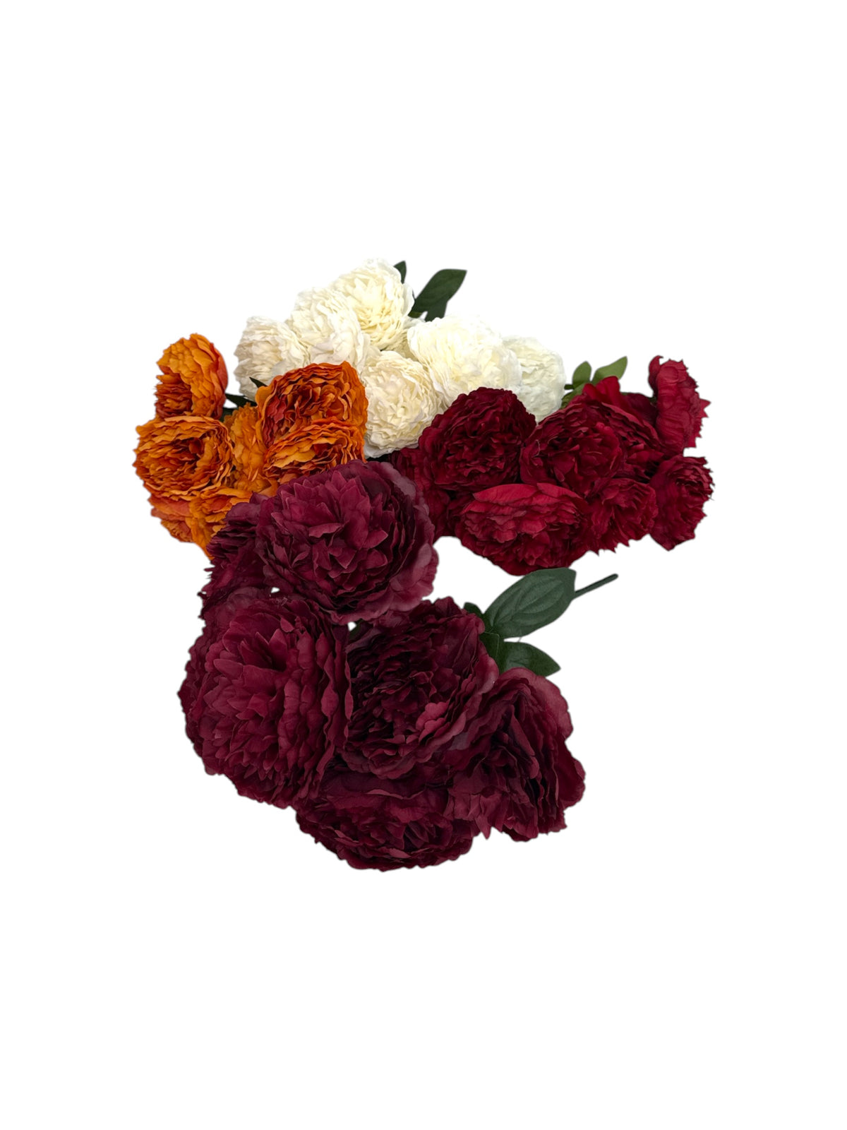 Flori Artificiale Buchet Bujori Cu 9 Flori