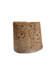 Panglica Sac Natur Cu Design Craciun