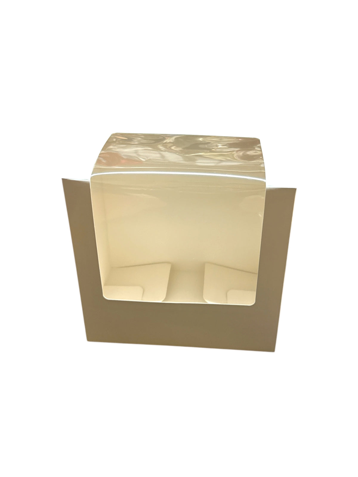 Cutii Din Carton Cu Fereastra Sus Si Pe Laterala  Dreptunghiulare  12/Set